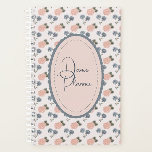 Coquette ditsch floral planer (Vorderseite)