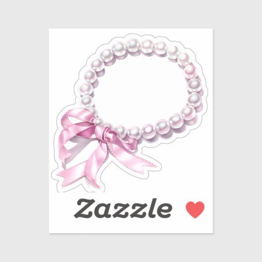 Coquette-Elemente für Wasserfarben Aufkleber (Blatt)