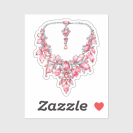 Coquette-Elemente für Wasserfarben Aufkleber