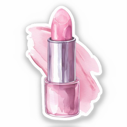 Coquette-Elemente für Wasserfarben Aufkleber (Vorderseite)