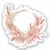 Coquette-Elemente für Wasserfarben Aufkleber (Vorderseite)