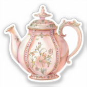 Coquette-Elemente für Wasserfarben Aufkleber (Vorderseite)