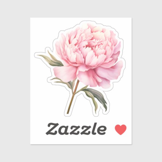 Coquette-Elemente für Wasserfarben Aufkleber (Blatt)