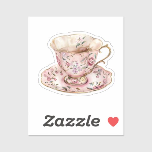 Coquette-Elemente für Wasserfarben Aufkleber (Blatt)