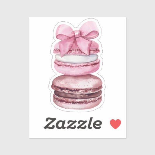 Coquette-Elemente für Wasserfarben Aufkleber (Blatt)