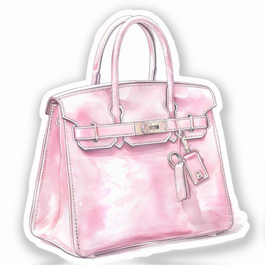 Coquette-Elemente für Wasserfarben Aufkleber (Vorderseite)