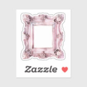 Coquette-Elemente für Wasserfarben Aufkleber (Blatt)