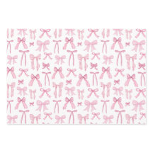 Coquette Feminine Pink Bows & Ribbons