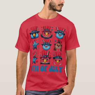 Coquette Feuerwerk Unabhängigkeit Tag Oversifizier T-Shirt