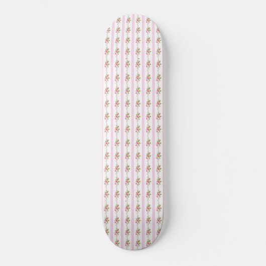 Coquette Floral Skateboard Deck (Vorderseite)