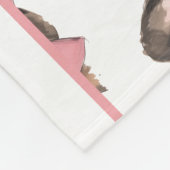 Coquette Frenchie Costumizable Name  Fleecedecke (Ecke)