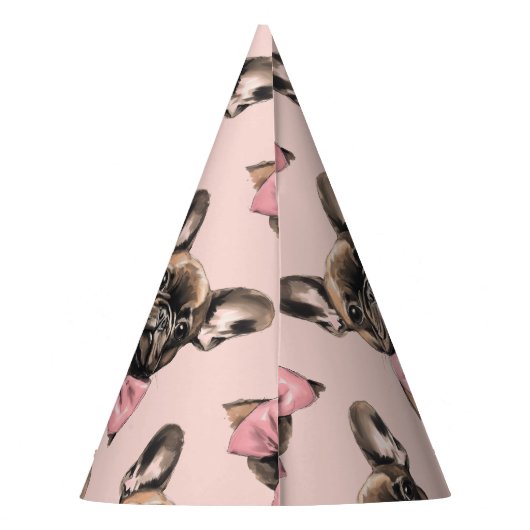 Coquette Frenchie Partyhütchen (Rückseite)