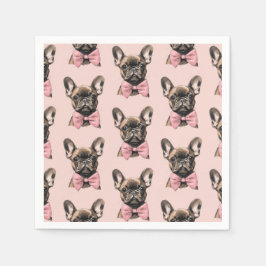 Coquette Frenchie Serviette