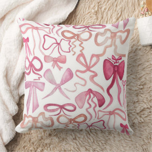 Coquette-Geschenke zur Hochzeitsdusche Rosa Schlei Kissen