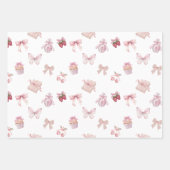 Coquette Geschenkpapier Set (Vorderseite)