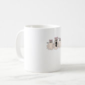 Coquette Gespenster mit einem klassischen T - Shir Kaffeetasse (Vorderseite Links)