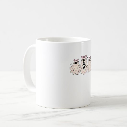 Coquette Gespenster mit einem klassischen T - Shir Kaffeetasse (Vorderseite Links)