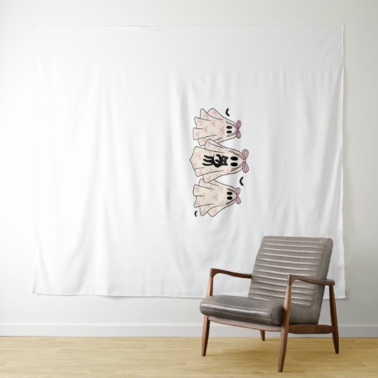 Coquette Gespenster mit einem klassischen T - Shir Wandteppich (Beispiel (Horizontal))