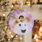 Coquette Ghost Erste Halloween Foto Ornament