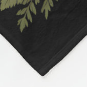 Coquette Ghost Halloween Blume Ghost Spooky Spitze Fleecedecke (Ecke)