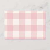 Coquette Gingham French Teddy Diapper Raffle Begleitkarte (Rückseite)