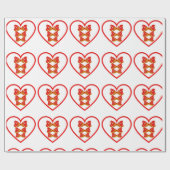 Coquette Girl Geschenkpapier (Flach)