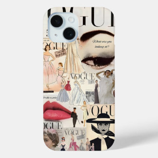 Coquette Girl Preppy Collage, Handy Case