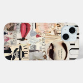Coquette Girl Preppy Collage, Handy Case (Rückseite (Horizontal))