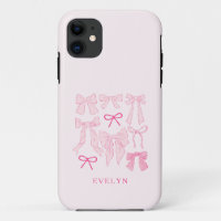 Coquette Girly Bows Pink