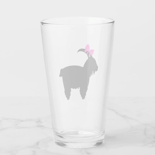Coquette Goat Glass Glas (Rückseite)