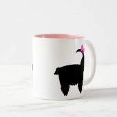 Coquette Goat Zweifarbige Tasse (VorderseiteRechts)
