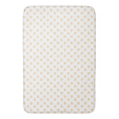 Coquette Gold Sparkle Bow  Badematte (Vorderseite Vertikal)