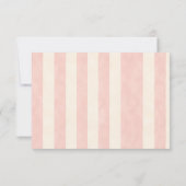 Coquette Goose 1st Birthday Dankeskarte (Rückseite)