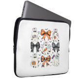 Coquette Halloween Ghost Nurse Klassischer T - Shi Laptopschutzhülle (Vorne Rechts)