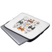 Coquette Halloween Ghost Nurse Klassischer T - Shi Laptopschutzhülle (Vorne Knopf)