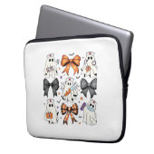 Coquette Halloween Ghost Nurse Klassischer T - Shi Laptopschutzhülle (Vorderseite Links)