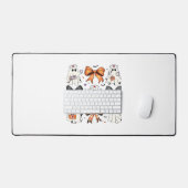 Coquette Halloween Ghost Nurse Klassischer T - Shi Schreibtischunterlage (Tastatur & Maus)