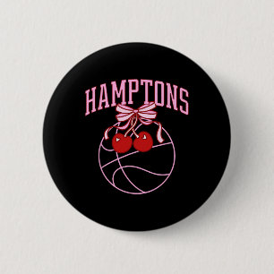 Coquette Hamptons Skizze Vornehm Vintage Softes Mä Button