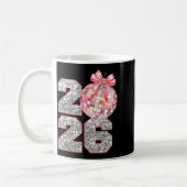 Coquette Happy New Year Party 2026 Family Women Gi Kaffeetasse (Links)