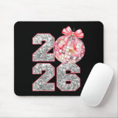 Coquette Happy New Year Party 2026 Family Women Gi Mousepad (Mit Mouse)