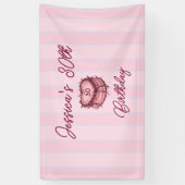Coquette Heart Cake Banner (Vertikal)