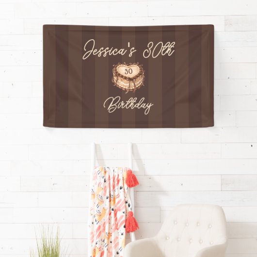Coquette Heart Cake Banner (Insitu)