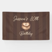 Coquette Heart Cake Banner (Horizontal)