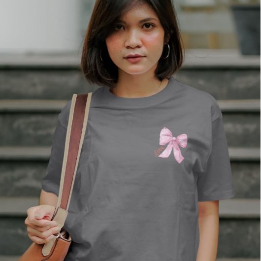 Coquette-Inspiriert Valentine's Day T-Shirt Trimix Tri-Blend Shirt