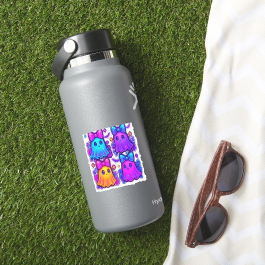 Coquette Iridescent Halloween Aufkleber (HydroFlask Insitu)