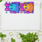 Coquette Iridescent Halloween Geschirrtuch (Gefaltet)