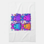 Coquette Iridescent Halloween Geschirrtuch (Vertikal)
