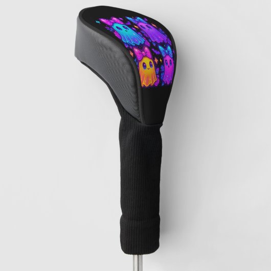 Coquette Iridescent Halloween Golf Headcover (angewinkelt)
