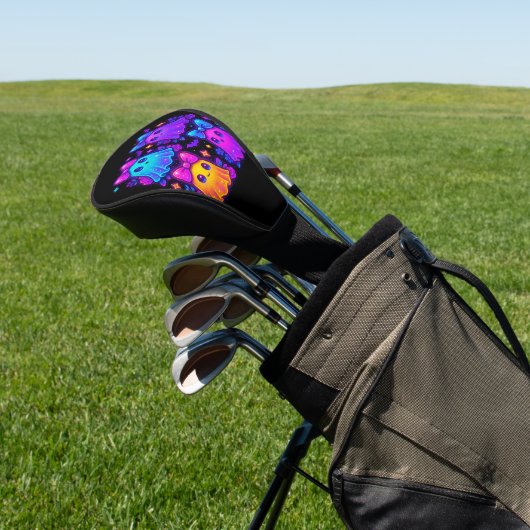 Coquette Iridescent Halloween Golf Headcover (In SItu)
