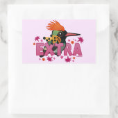 Coquette ist gespült *EXTRA* Rechteckiger Aufkleber (Tasche)